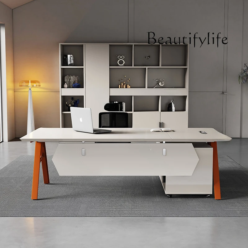 Office Furniture Jb - JB Asthetic Minimalist Office Desk Multifunctional