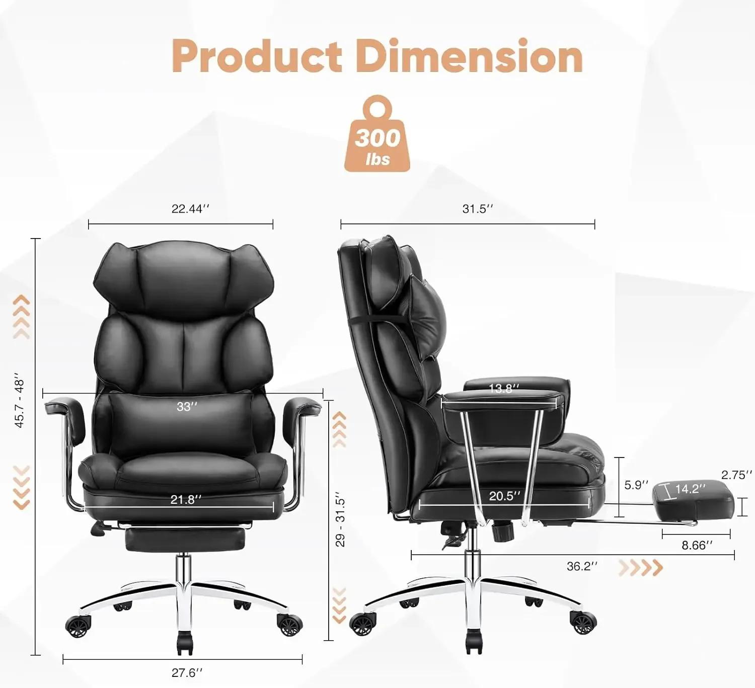 Executive Home Office Desk Cha - Office Furniture Com recension och pris