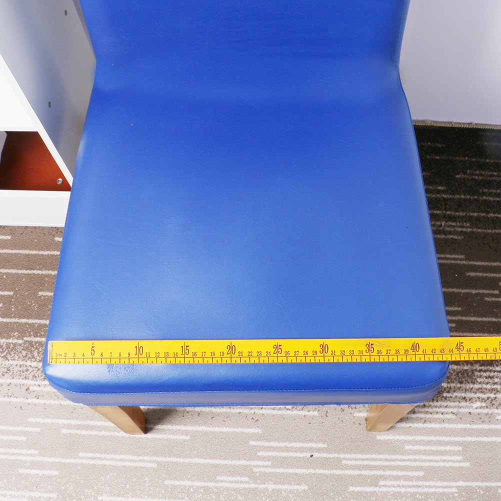 Removable Blue PU Elastic Chai - Office Furniture Removal recension och pris