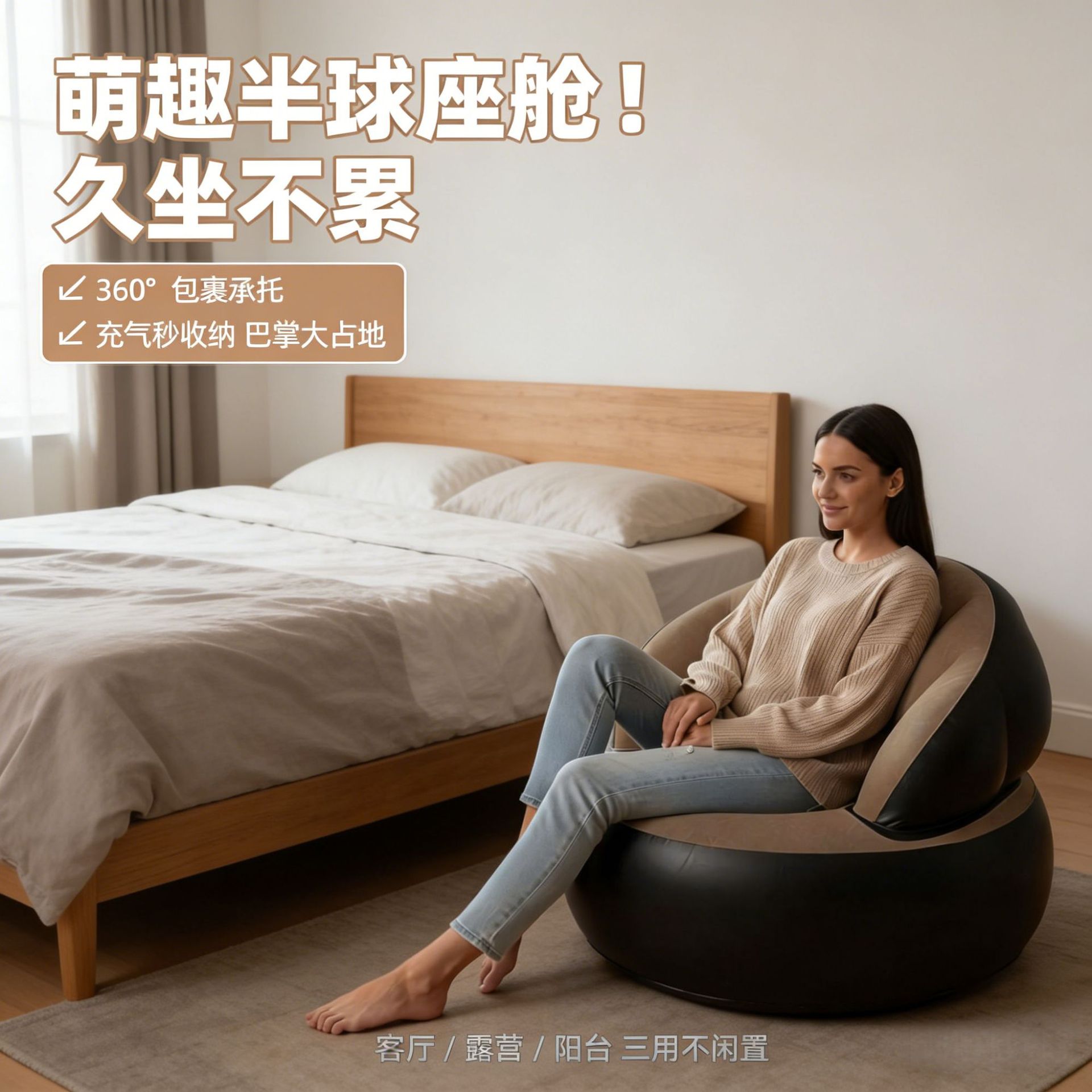 Cross-border inflatable single - Office Furniture Wholesale recension och pris