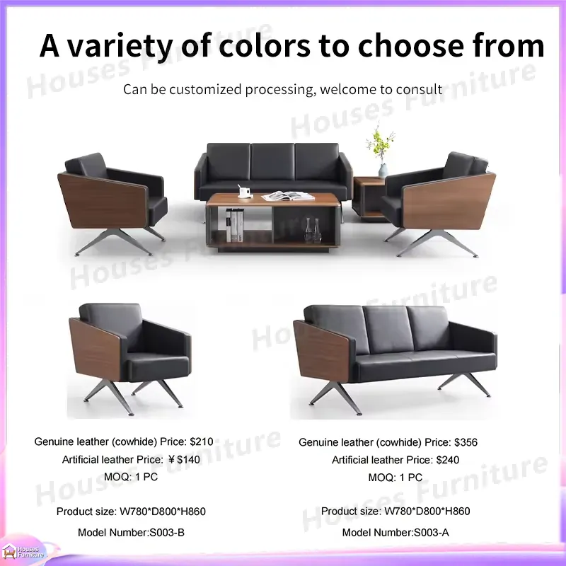 Modern 3 Seater Office Sofa Le - Office Furniture Wholesale recension och pris