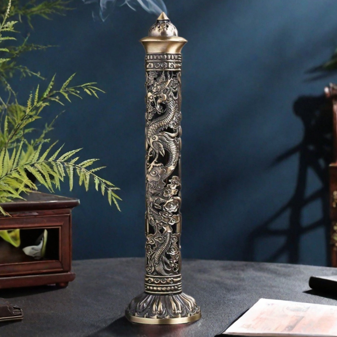 Vintage Vertical Incense Holde - Office Furniture Removal recension och pris