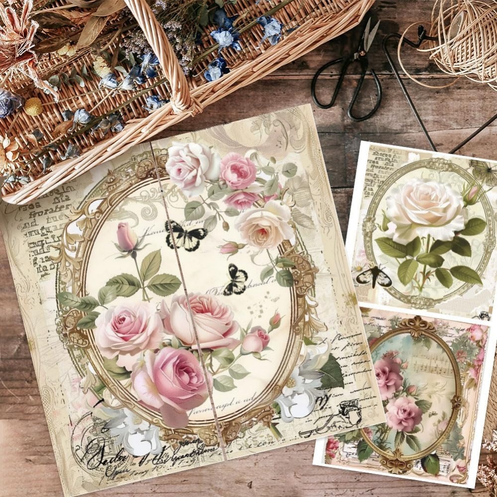 3pcs/Set Rose Rub on Transfers - Office Furniture Wholesale recension och pris