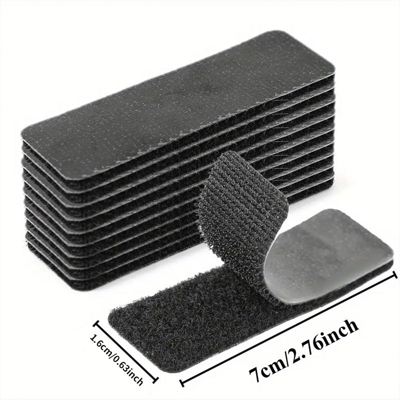 50/100pcs Black Self-Adhesive  - Office Furniture Removal recension och pris