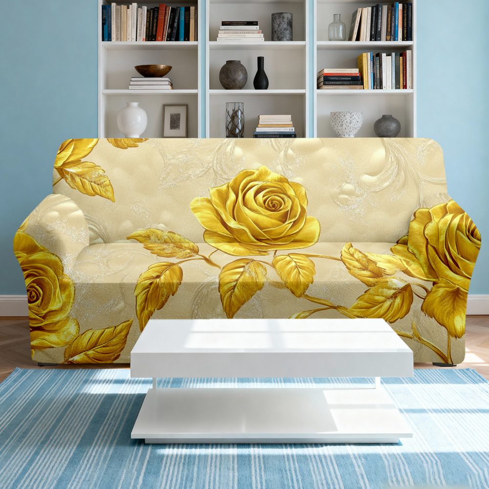 1pc Opulent Golden Rose Leaf P - Office Furniture Removal recension och pris