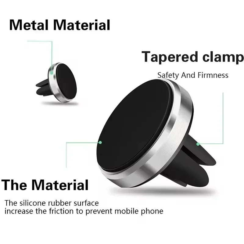 Magnetic Car Phone Holder For  - Mobile Pedestal Cabinet recension och pris