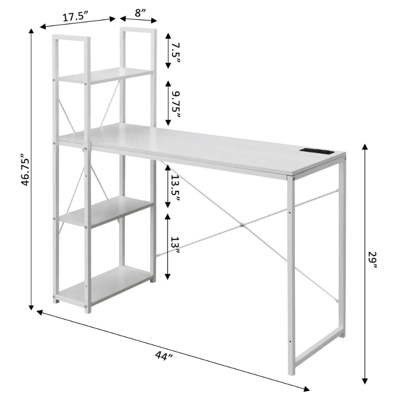 Estação De Trabalho Com Pratel - Office Furniture Com recension och pris