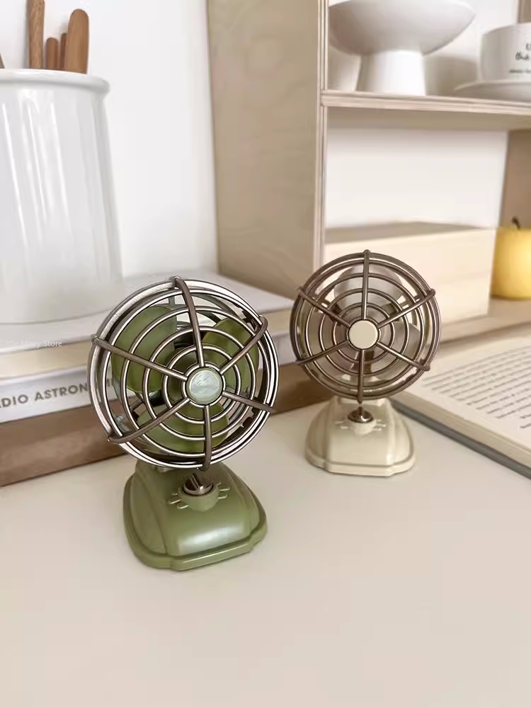 Retro Desktop Small Fan USB Ch - Office Furniture Suppliers recension och pris
